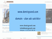 Tablet Screenshot of demirgrand.com